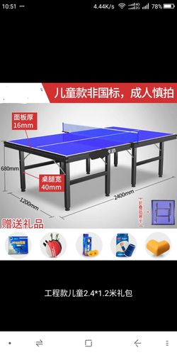 最便宜乒乓球桌子多少钱一张（乒乓球桌100元以下）  第2张