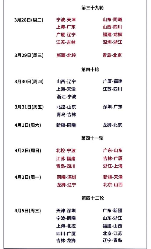 cba联赛啥时候开始（cba联赛20212022什么时候开始）  第2张