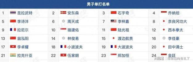 中国羽毛球男运动员名单，中国羽毛球男运动员名单照片  第5张